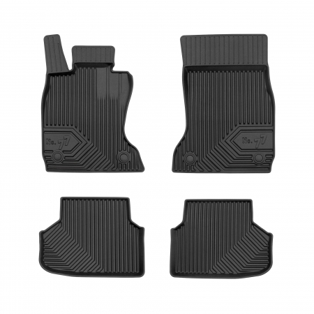 Covorase Auto Cauciuc - Covorase auto tip tavita BMW Seria 7 F01 fabricatie 10.2008 - 09.2015, caroserie sedan #1