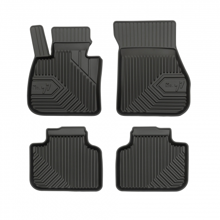 Covorase Auto Cauciuc - Covorase auto tip tavita BMW X1 F48 fabricatie 10.2015 - prezent, caroserie suv #1