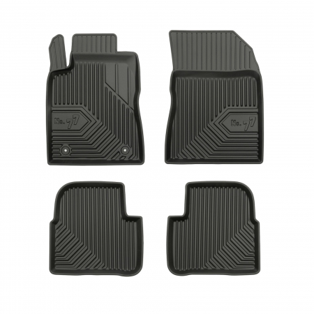 Covorase Auto Cauciuc - Covorase auto tip tavita Citroen C3 III fabricatie 01.2017 - prezent, caroserie hatchback #1