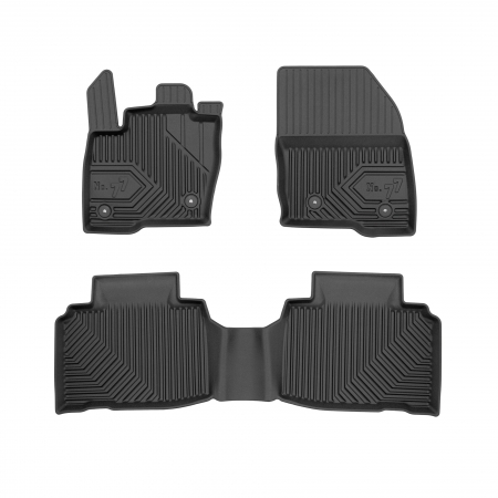 Covorase Auto Cauciuc - Covorase auto tip tavita Ford Edge II fabricatie 05.2016 - prezent, caroserie suv #1