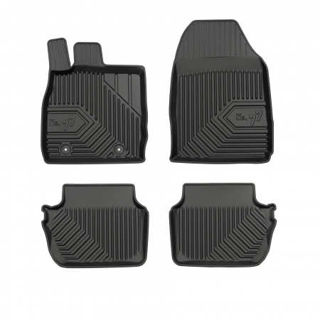 Covorase Auto Cauciuc - Covorase auto tip tavita Ford Fiesta VI fabricatie 10.2008 - 06.2017, caroserie hatchback #1
