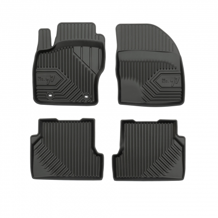 Covorase Auto Cauciuc - Covorase auto tip tavita Ford Focus II fabricatie 2004 - 02.2011, caroserie sedan #1