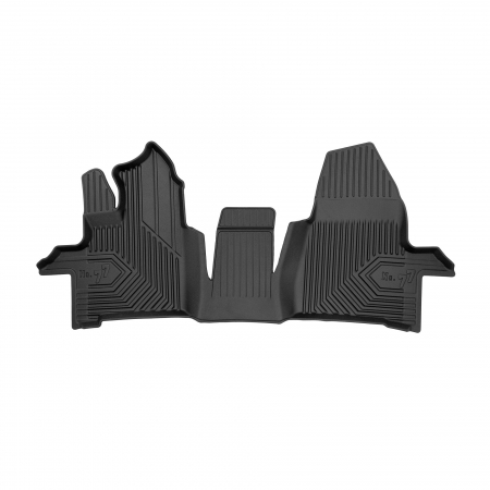 Covorase Auto Cauciuc - Covorase auto tip tavita Ford Transit Custom fabricatie 2017 - prezent, caroserie van #1