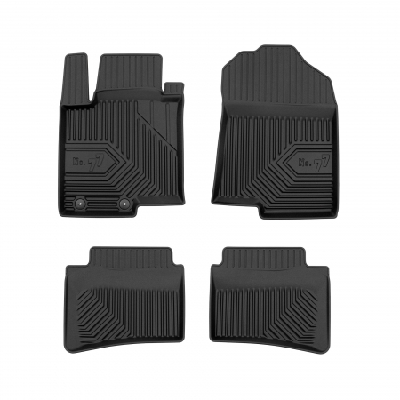 Covorase Auto Cauciuc - Covorase auto tip tavita Hyundai I20 III fabricatie 10.2020 - prezent, caroserie hatchback #1