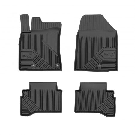 Covorase Auto Cauciuc - Covorase auto tip tavita Hyundai Ioniq Hybrid fabricatie 10.2016 - 06.2022, caroserie hatchback #1