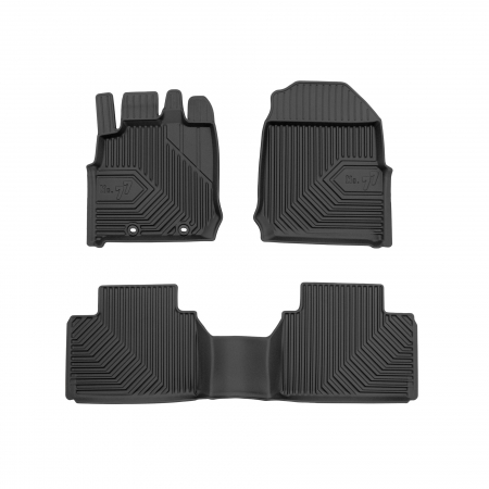 Covorase Auto Cauciuc - Covorase auto tip tavita Isuzu D-Max fabricatie 01.2021 - prezent, caroserie pick-up, 4 usi, ampatament lung #1