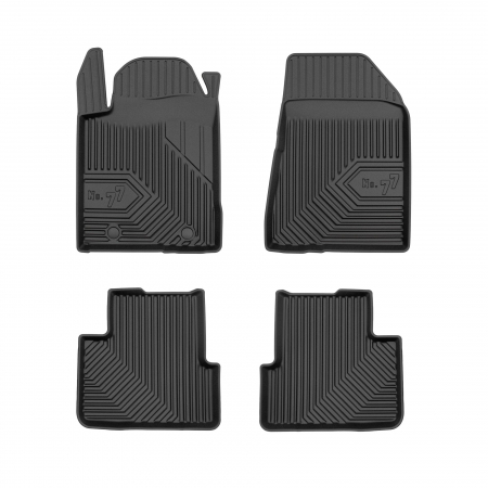 Covorase Auto Cauciuc - Covorase auto tip tavita Lancia Delta III fabricatie 2008 - 12.2014, caroserie hatchback #1