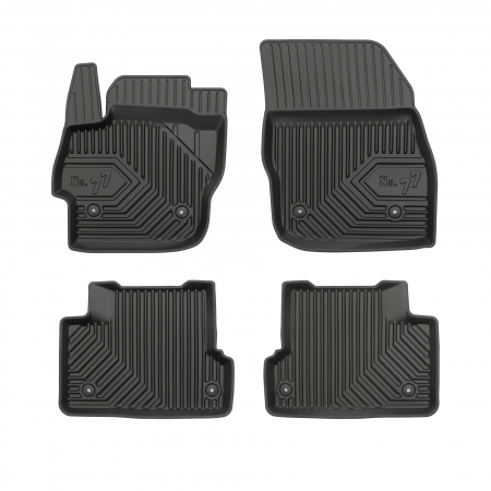 Covorase Auto Cauciuc - Covorase auto tip tavita Mazda 3 II fabricatie 05.2009 - 08.2013, caroserie hatchback #1