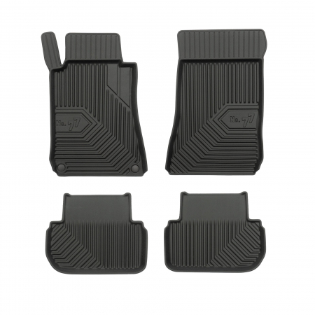 Covorase Auto Cauciuc - Covorase auto tip tavita Mercedes CLK C209 fabricatie 2002 - 2009, caroserie coupe #1