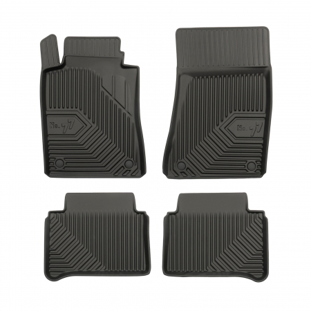 Covorase Auto Cauciuc - Covorase auto tip tavita Mercedes CLS W219 fabricatie 06.2004 - 10.2010, caroserie coupe #1