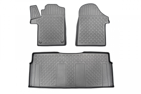 Covorase Auto Cauciuc - Covorase auto tip tavita Mercedes V Klasse, W447 fabricatie 06.2014 - prezent #1