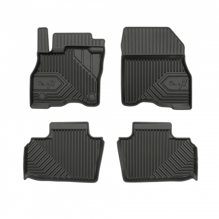 Covorase Auto Cauciuc - Covorase auto tip tavita Nissan Leaf II fabricatie 01.2018 - prezent, caroserie hatchback #1