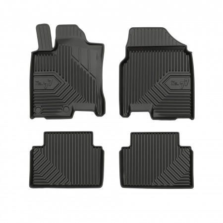 Covorase Auto Cauciuc - Covorase auto tip tavita Nissan Qashqai I fabricatie 02.2007 - 01.2014, caroserie suv #1