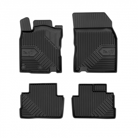 Covorase Auto Cauciuc - Covorase auto tip tavita Nissan Qashqai II fabricatie 02.2014 - 05.2021, caroserie suv #1