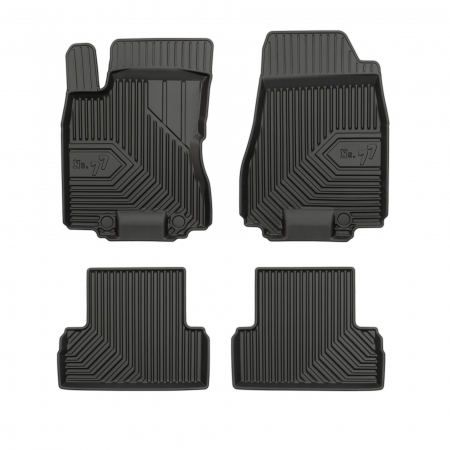 Covorase Auto Cauciuc - Covorase auto tip tavita Nissan X-Trail T31 fabricatie 06.2007 - 07.2014, caroserie suv #1
