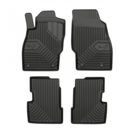 Covorase Auto Cauciuc - Covorase auto tip tavita Opel Corsa D fabricatie 2006 - 11.2014, caroserie hatchback #1