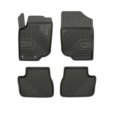 Covorase Auto Cauciuc - Covorase auto tip tavita Peugeot 207 fabricatie 2006 - 2012, caroserie hatchback #1
