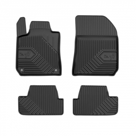 Covorase Auto Cauciuc - Covorase auto tip tavita Peugeot 308 II fabricatie 08.2013 - 11.2021, caroserie hatchback #1