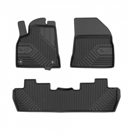 Covorase Auto Cauciuc - Covorase auto tip tavita Peugeot 5008 I fabricatie 05.2009 - 06.2017, caroserie suv #1