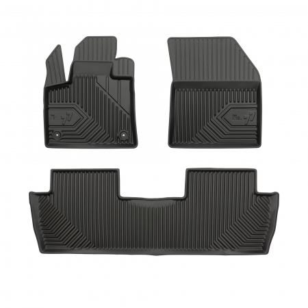 Covorase Auto Cauciuc - Covorase auto tip tavita Peugeot 5008 II fabricatie 07.2017 - prezent, caroserie suv #1