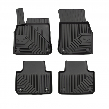 Covorase Auto Cauciuc - Covorase auto tip tavita Porsche Cayenne II fabricatie 05.2010 - 10.2017, caroserie suv #1