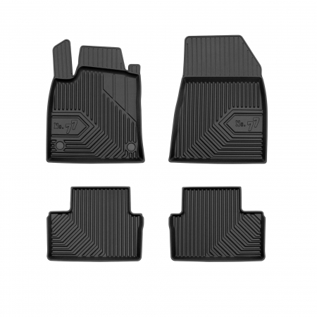 Covorase Auto Cauciuc - Covorase auto tip tavita Renault Clio V fabricatie 09.2019 - prezent, caroserie hatchback #1