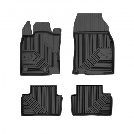 Covorase Auto Cauciuc - Covorase auto tip tavita Renault Kadjar fabricatie 06.2015 - prezent, caroserie suv #1