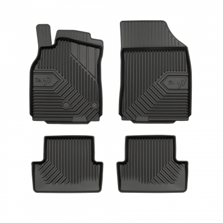 Covorase Auto Cauciuc - Covorase auto tip tavita Renault Megane III fabricatie 11.2008 - 12.2015, caroserie coupe #1