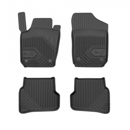 Covorase Auto Cauciuc - Covorase auto tip tavita Seat Ibiza IV fabricatie 05.2008 - 05.2017, caroserie hatchback, 6J/6P #1