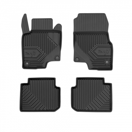 Covorase Auto Cauciuc - Covorase auto tip tavita Smart ForFour I fabricatie 2004 - 2006, caroserie hatchback #1