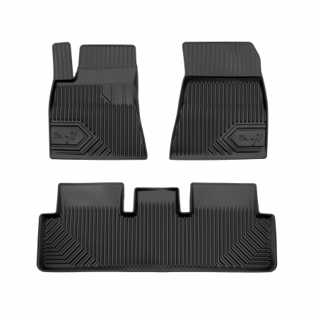 Covorase Auto Cauciuc - Covorase auto tip tavita Tesla Model 3 fabricatie 07.2017 - prezent, caroserie sedan #1
