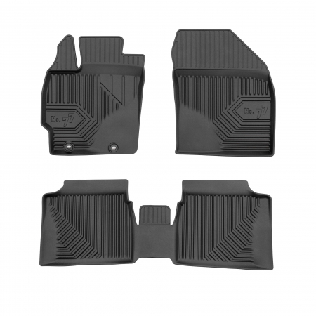 Covorase Auto Cauciuc - Covorase auto tip tavita Toyota Prius III fabricatie 06.2009 - 03.2016, caroserie hatchback #1