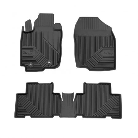 Covorase Auto Cauciuc - Covorase auto tip tavita Toyota RAV4 III fabricatie 02.2006 - 02.2013, caroserie suv #1