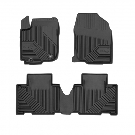 Covorase Auto Cauciuc - Covorase auto tip tavita Toyota RAV4 IV fabricatie 03.2013 - 12.2018, caroserie suv #1