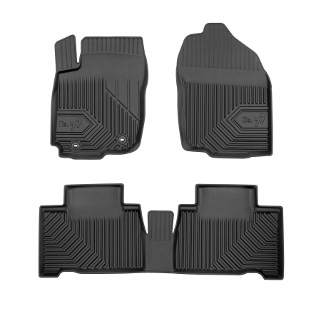 Covorase Auto Cauciuc - Covorase auto tip tavita Toyota RAV4 IV fabricatie 03.2013 - 12.2018, caroserie suv, Hybrid #1