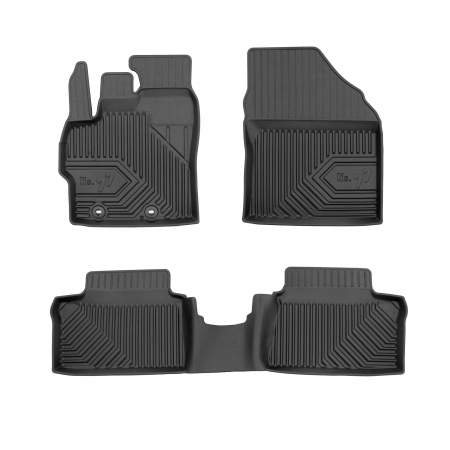 Covorase Auto Cauciuc - Covorase auto tip tavita Toyota Yaris IV fabricatie 09.2020 - prezent, caroserie hatchback #1