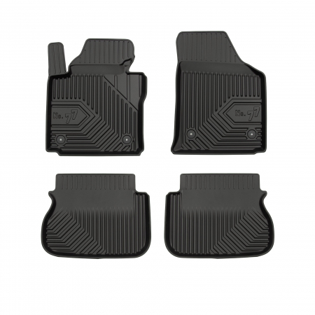 Covorase Auto Cauciuc - Covorase auto tip tavita Volkswagen Caddy fabricatie 2004 - 07.2010, caroserie van #1