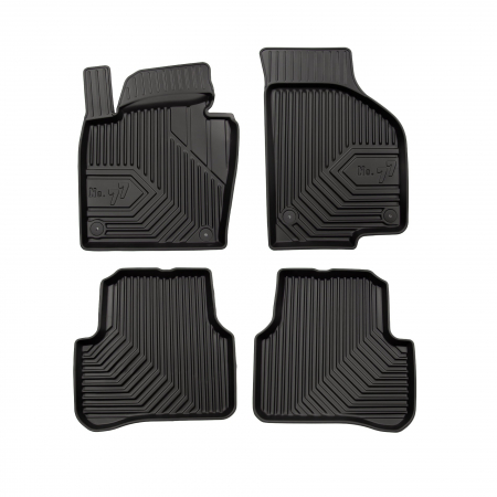 Covorase Auto Cauciuc - Covorase auto tip tavita Volkswagen Passat B6 fabricatie 2005 - 09.2010, caroserie combi #1
