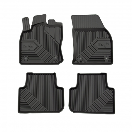 Covorase Auto Cauciuc - Covorase auto tip tavita Volkswagen Tiguan II fabricatie 05.2016 - prezent, caroserie suv #1