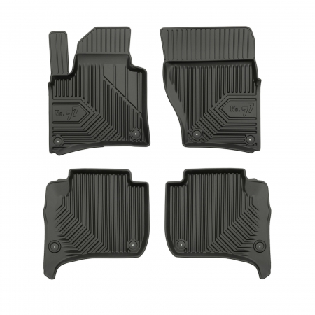 Covorase Auto Dedicate - Covorase auto tip tavita Volkswagen Touareg II R-line fabricatie 02.2010 - 03.2018, caroserie suv #1