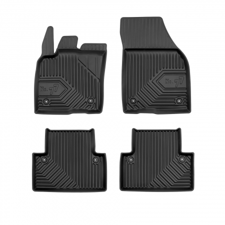 Covorase Auto Cauciuc - Covorase auto tip tavita Volvo V50 fabricatie 2004 - 05.2012, caroserie combi #1
