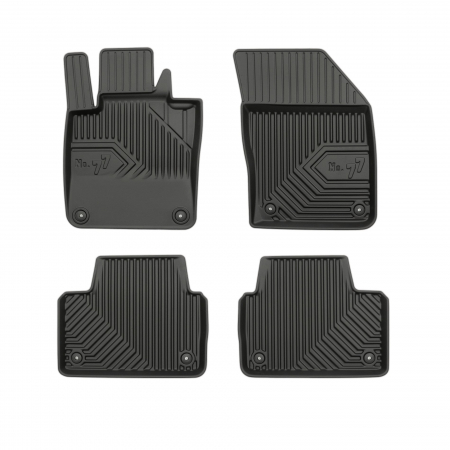 Covorase Auto Cauciuc - Covorase auto tip tavita Volvo V60 II fabricatie 07.2018 - prezent, caroserie combi #1