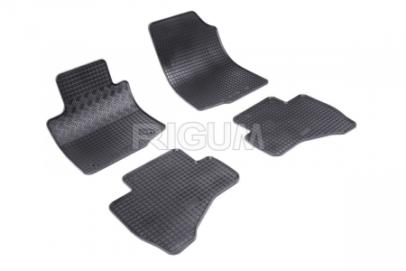 Covorase Auto Cauciuc - Covorase auto Toyota Aygo I, caroserie Hatchback, fabricatie 2005 - 06.2014 #1