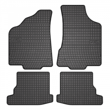 Covorase Auto Cauciuc - Covorase auto Volkswagen Polo III, caroserie Hatchback, fabricatie 1999 - 2001 #1