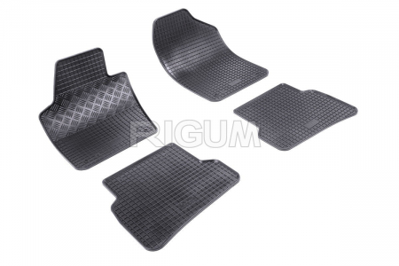 Covorase Auto Cauciuc - Covorase auto Volkswagen Polo V, caroserie Hatchback, fabricatie 05.2009 - 09.2017 #2
