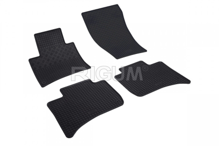 Covorase Auto Cauciuc - Covorase auto Volkswagen Touareg II, caroserie SUV, fabricatie 02.2010 - 03.2018 #1