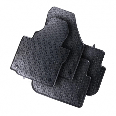 Covorase Auto Cauciuc - Covorase auto Volkswagen Touran I, caroserie Van, fabricatie 03.2003 - 08.2015 #1