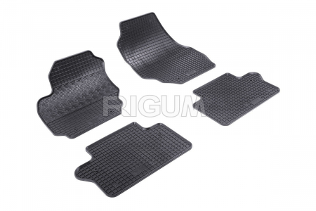 Covorase Auto Cauciuc - Covorase auto Volvo XC70 II, caroserie Combi, fabricatie 09.2007 - 2016 #1