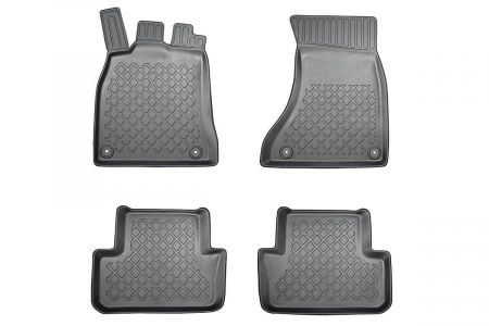 Covorase Auto Cauciuc - Covorase tip tavita Audi A5 8TA, caroserie Coupe, fabricatie 01.2008 - 09.2016 #1