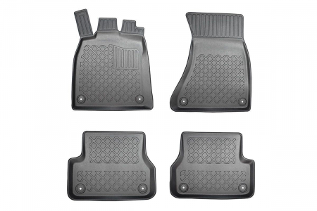 Covorase Auto Cauciuc - Covorase tip tavita Audi A6 C7, caroserie Sedan, fabricatie 03.2011 - 05.2018 #1